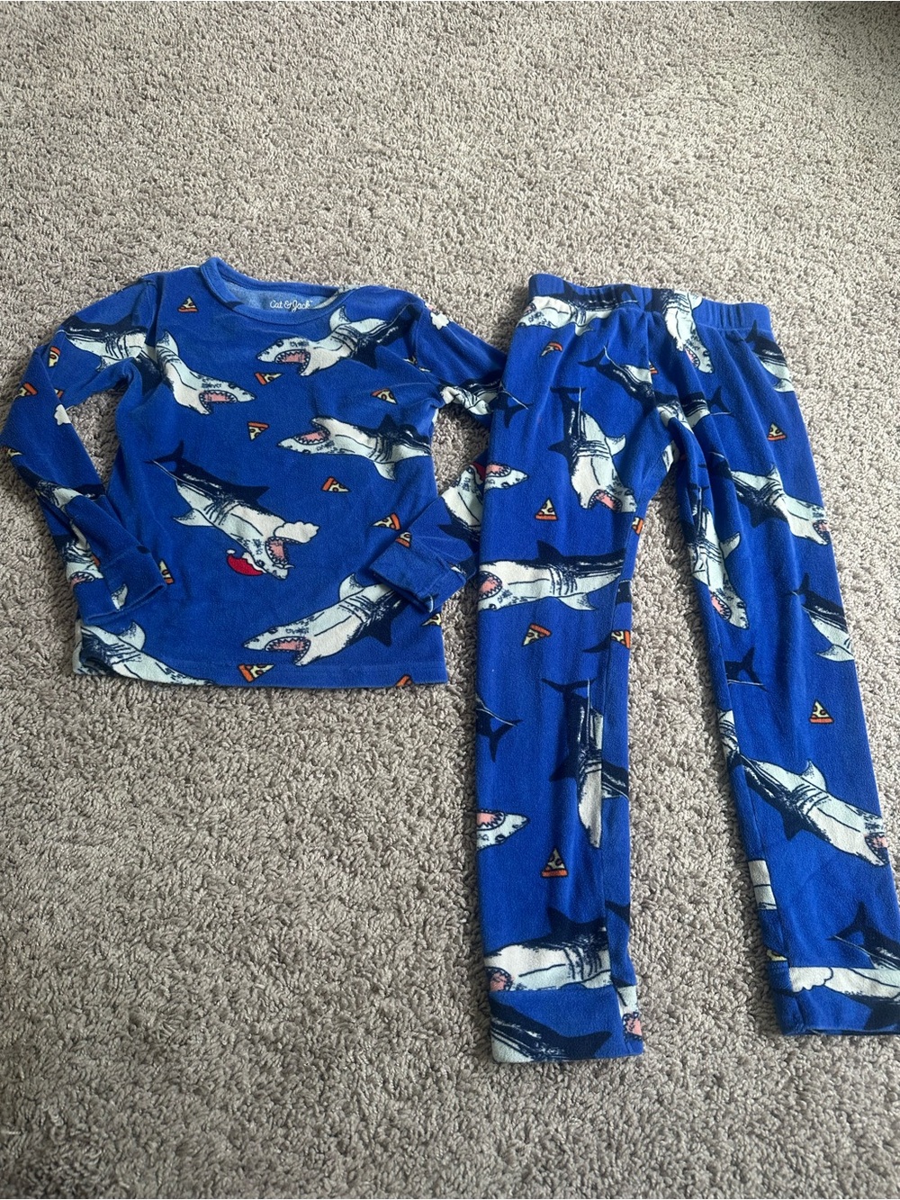 Cat & Jack Shark Pajama Set